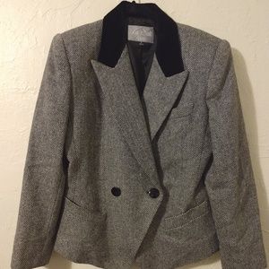 Vintage Le Suit Petite Blazer sz 8